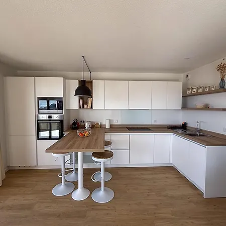 Apartmán T2 Avec Terrasse Et Vue Ocean A Vieux-boucau - Fr-1-379-176 *