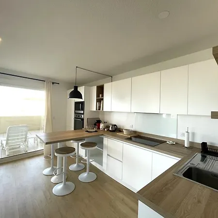 T2 Avec Terrasse Et Vue Ocean A Vieux-boucau - Fr-1-379-176 Apartmán Vieux-Boucau-les-Bains